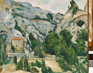 レスタークの高架橋（Le Viaduct a l&39;Estaque）1882 作： Paul Cézanne